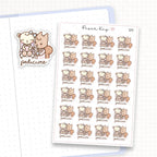 Pedicure Sticker Sheet