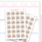Pedicure Sticker Sheet