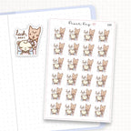 Lash Appointment Sticker Sheet