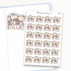 Clothes Shopping Sticker Sheet