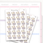 TV and Movie Sticker Sheet