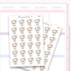 Dancing to Music Sticker Sheet