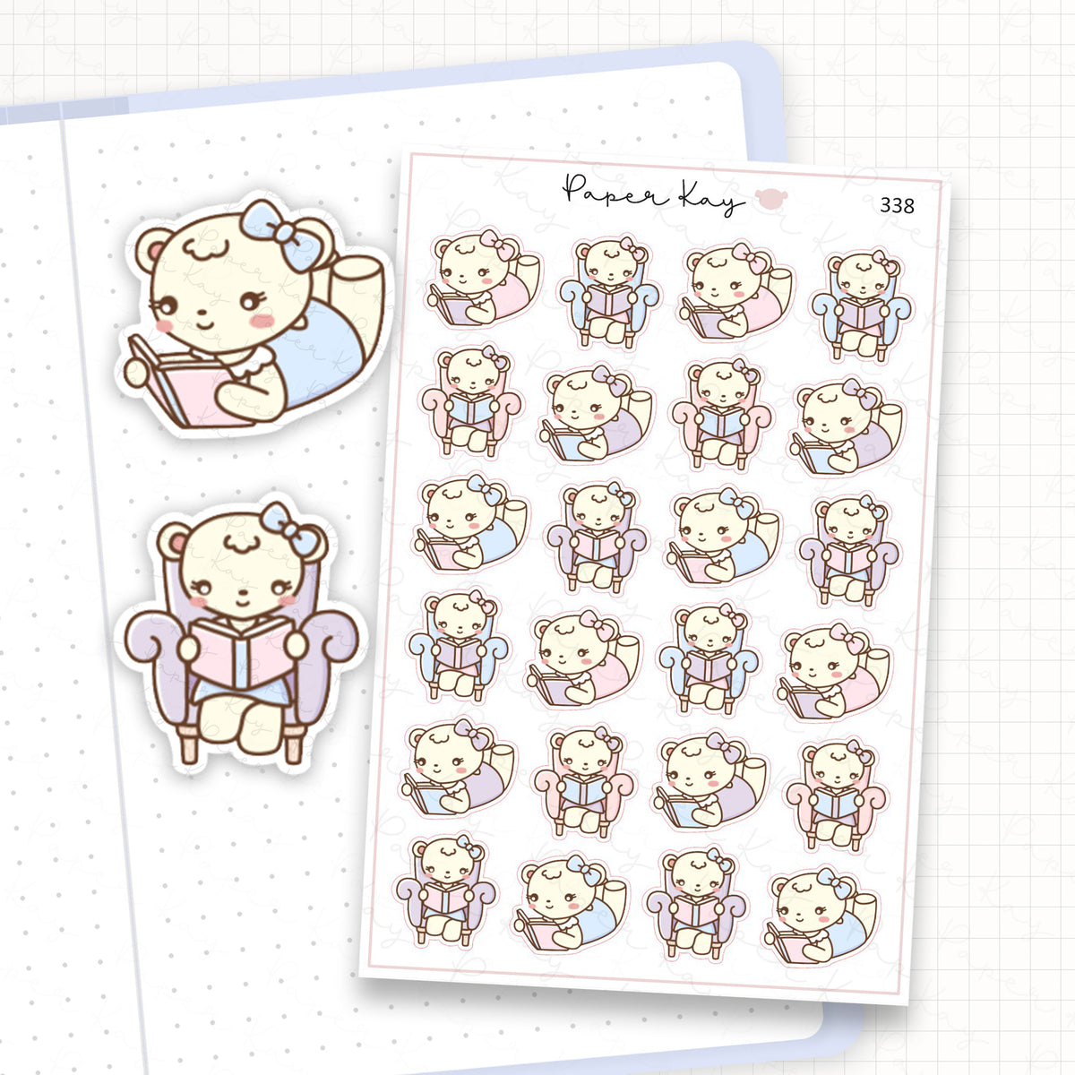Reading Sticker Sheet