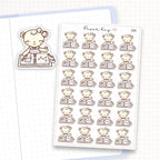 Dot the Bear Planning Sticker Sheet