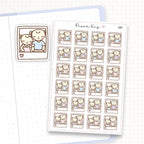 Couples Polaroid Sticker Sheet