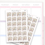 Couples Polaroid Sticker Sheet