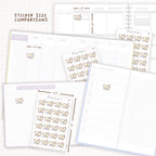 Couple in Love Sticker Sheet