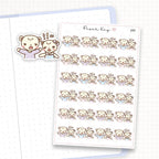 Couple Arguing Sticker Sheet