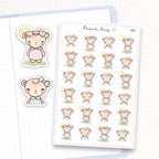 Sunburnt Sticker Sheet