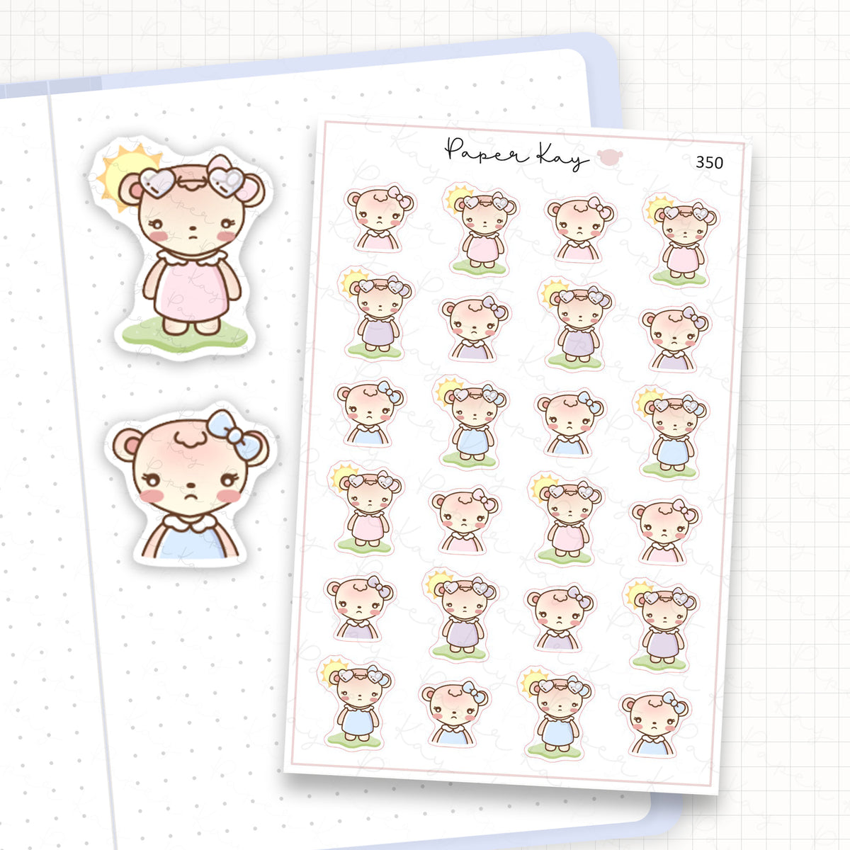 Sunburnt Sticker Sheet