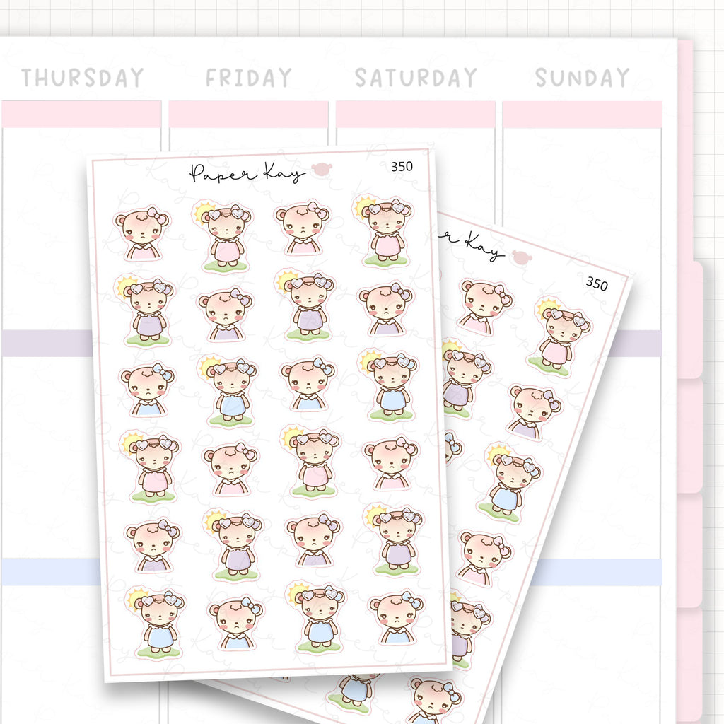 Sunburnt Sticker Sheet