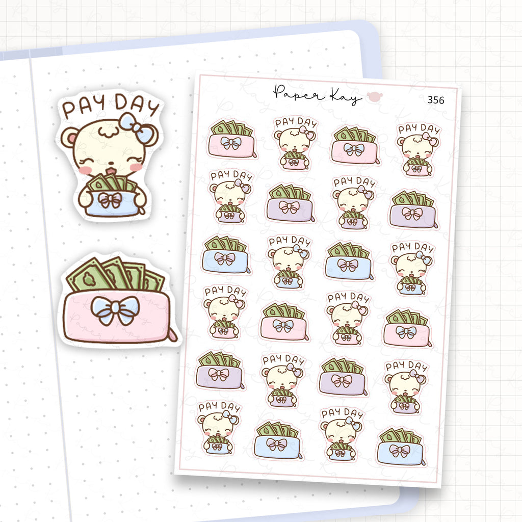 Pay Day Sticker Sheet