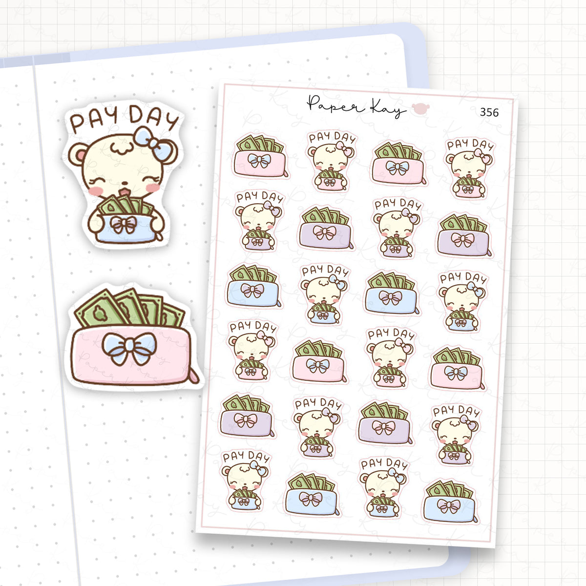 Pay Day Sticker Sheet
