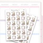 Budgeting Sticker Sheet