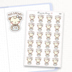 No Spend Sticker Sheet