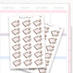 Planner Tracker Sticker Sheet