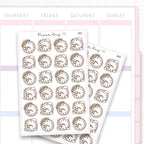 Wishing to Turn Back Time Sticker Sheet
