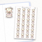 Birthday Cake Sticker Sheet