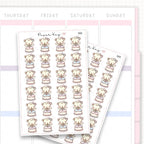 Birthday Cake Sticker Sheet
