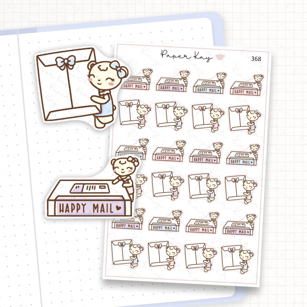 Planner Mail Sticker Sheet