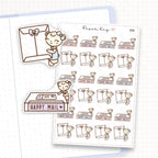 Planner Mail Sticker Sheet