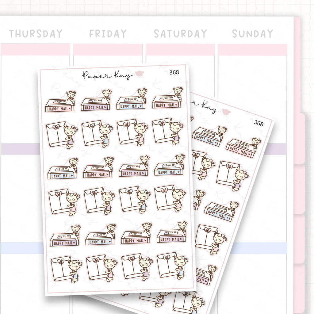 Planner Mail Sticker Sheet
