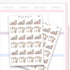 Planner Mail Sticker Sheet