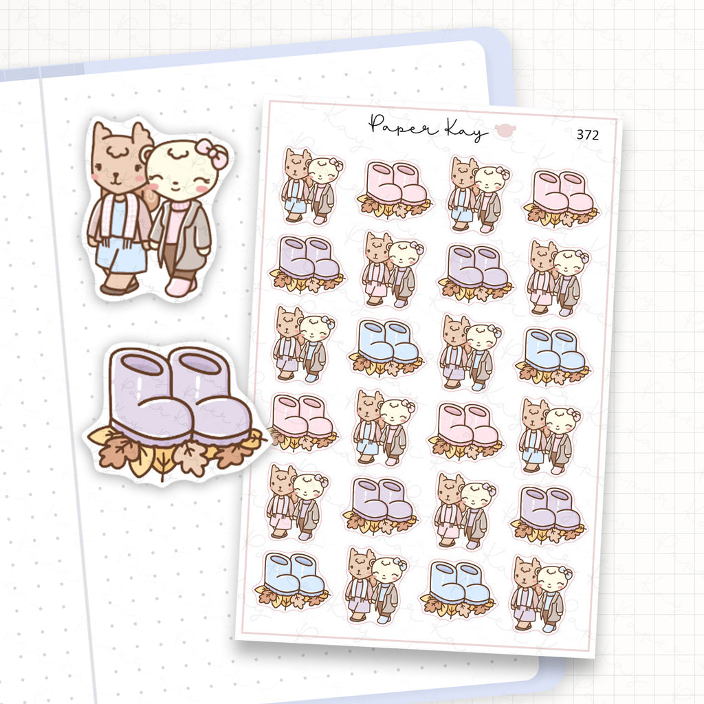 Autumn Walk Sticker Sheet