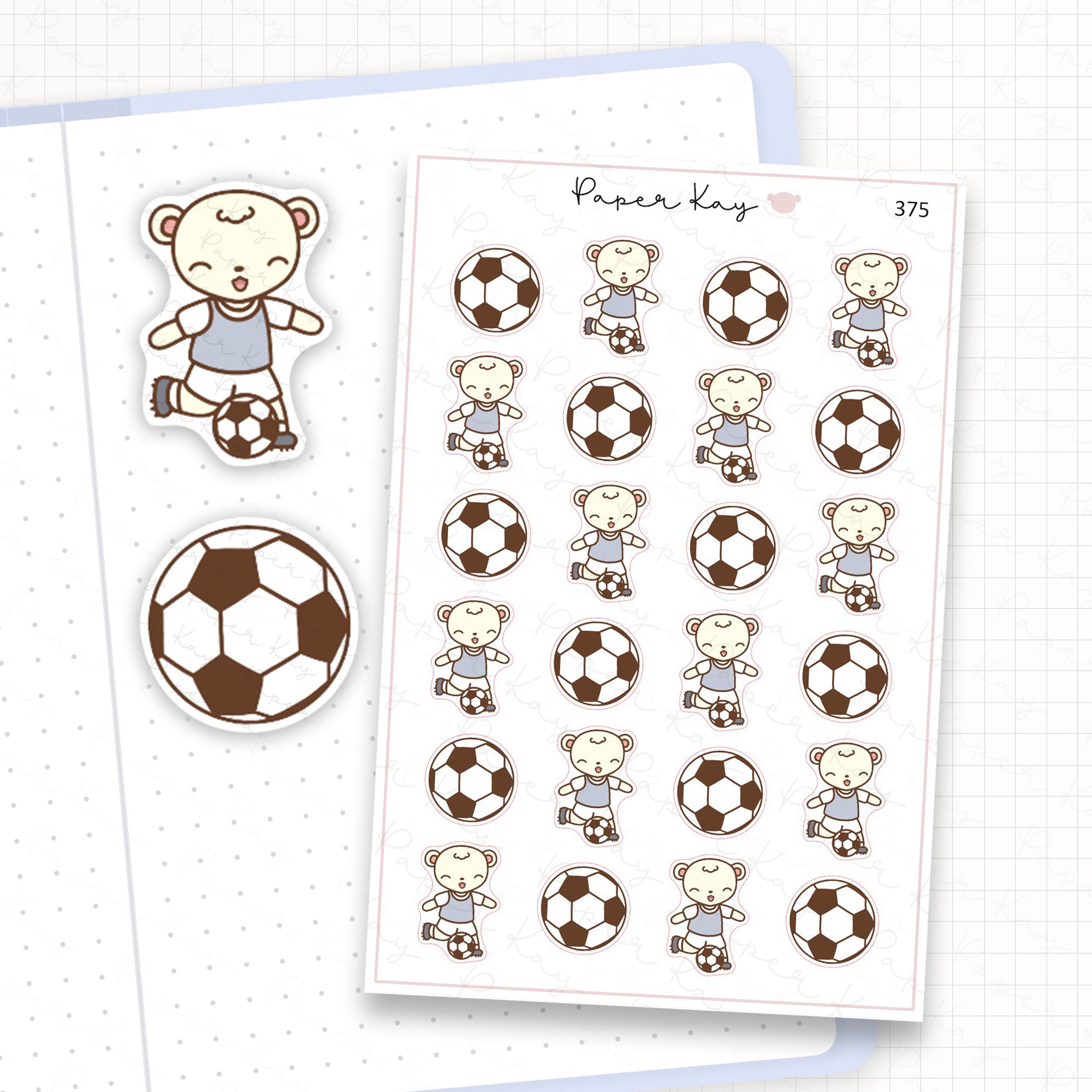 Football Sticker Sheet