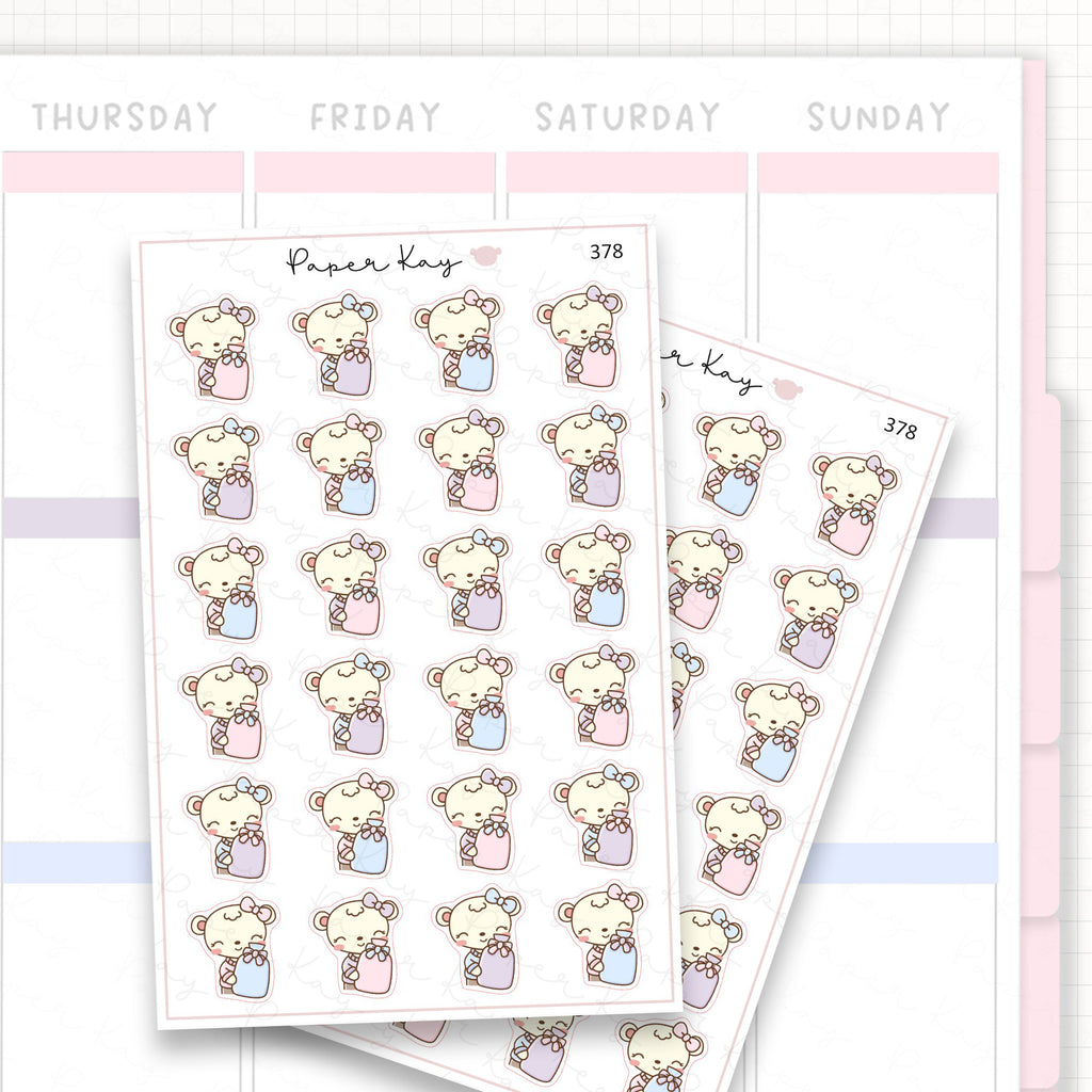 Hot Water Bottle Sticker Sheet