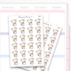 Hot Water Bottle Sticker Sheet