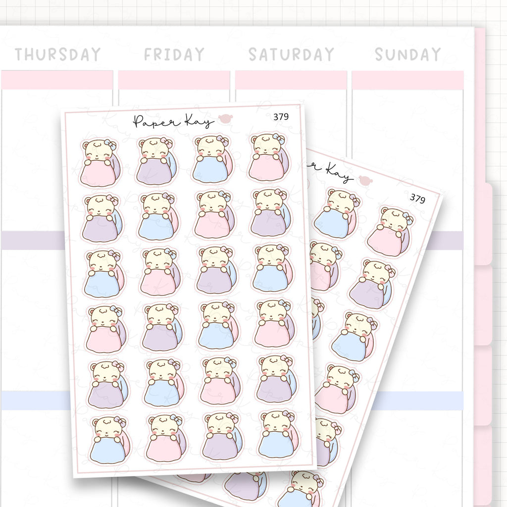 Cosy Blanket Sticker Sheet
