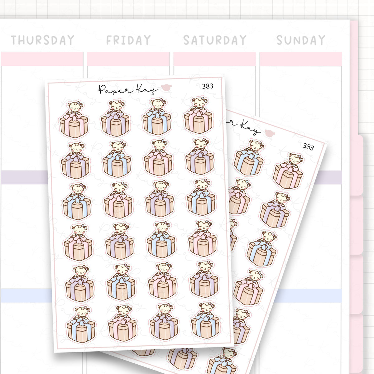 Gift/Present Sticker Sheet