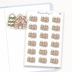 Zoomed in image of the doodles from a character planner sticker sheet.