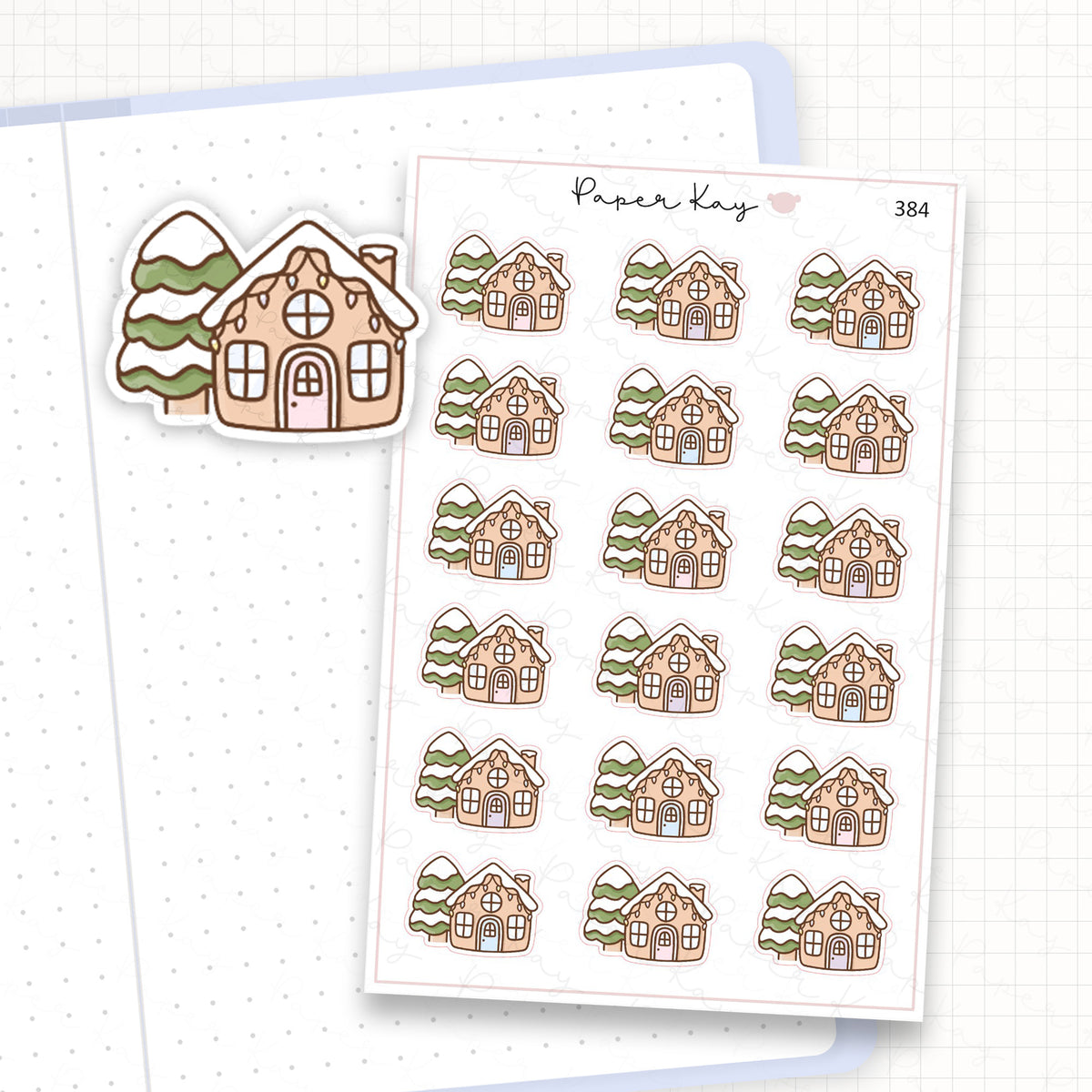 Zoomed in image of the doodles from a character planner sticker sheet.