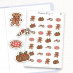 Zoomed in image of the doodles from a character planner sticker sheet.