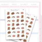 Sticker sheet product measurement.