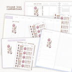 Study Stationery Sticker Sheet