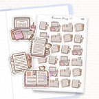 Study Notes/Homework Sticker Sheet