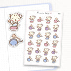 Frying Pan Sticker Sheet