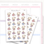 Frying Pan Sticker Sheet