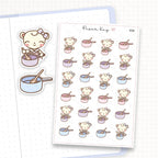 Saucepan Sticker Sheet