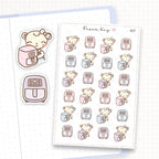 Air Fryer Sticker Sheet