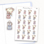 Food Processor Sticker Sheet