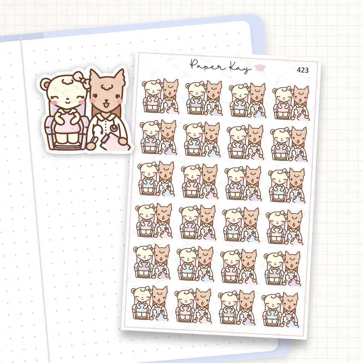 Doctors Appointment Sticker Sheet
