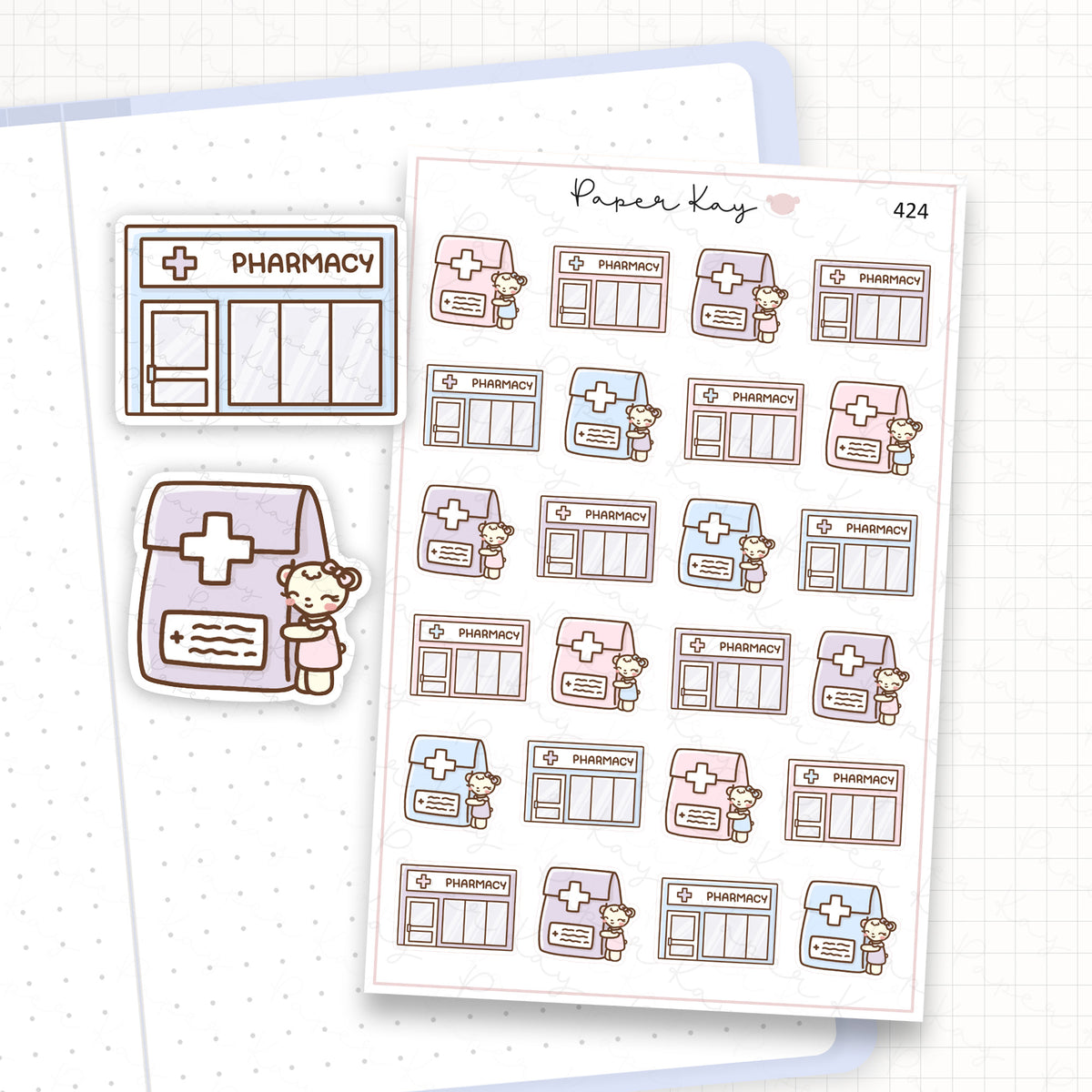 Pharmacy Sticker Sheet