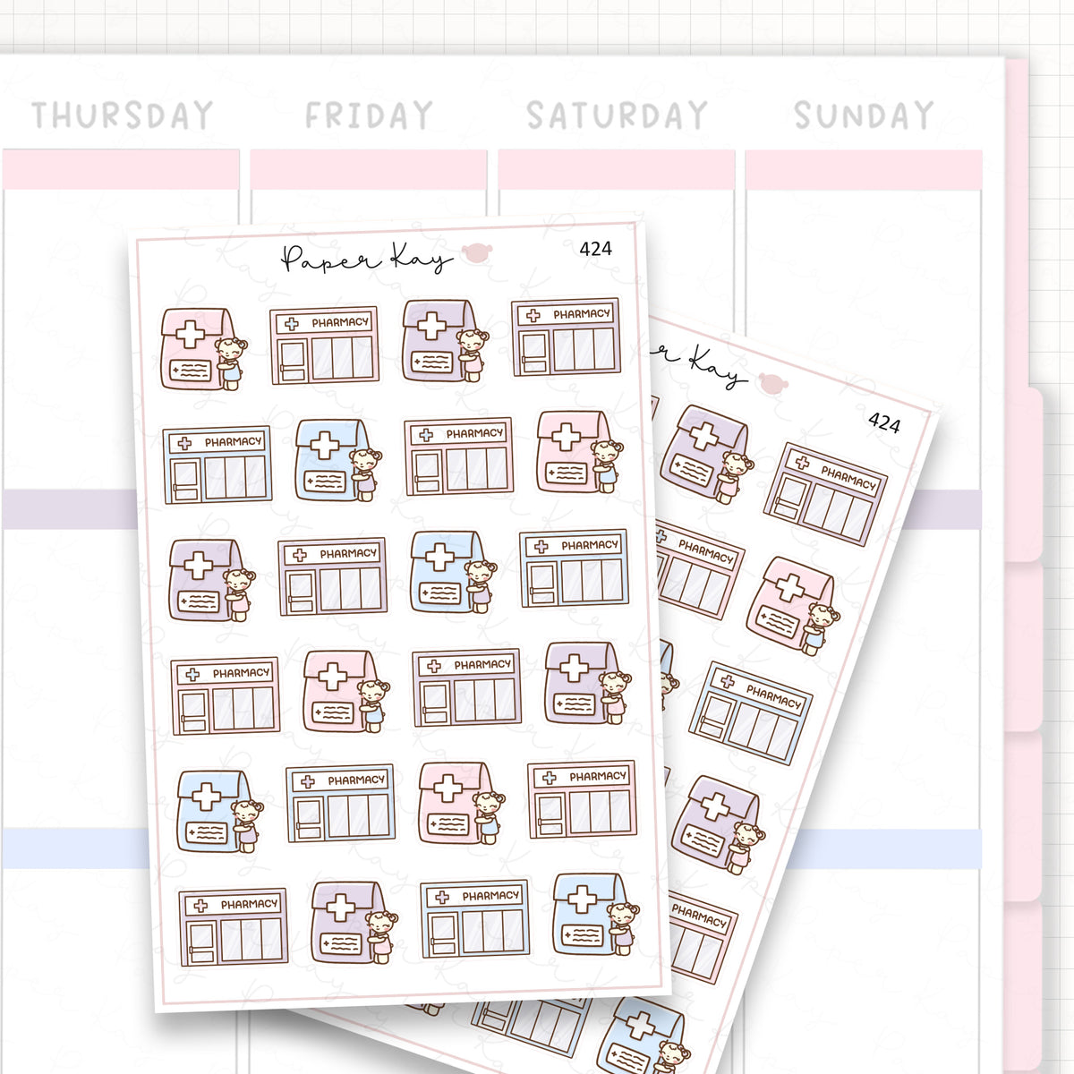 Pharmacy Sticker Sheet
