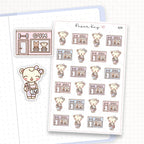 Gym Sticker Sheet