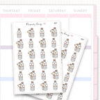 Water Bottle Sticker Sheet