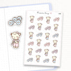 Dumbbell Sticker Sheet